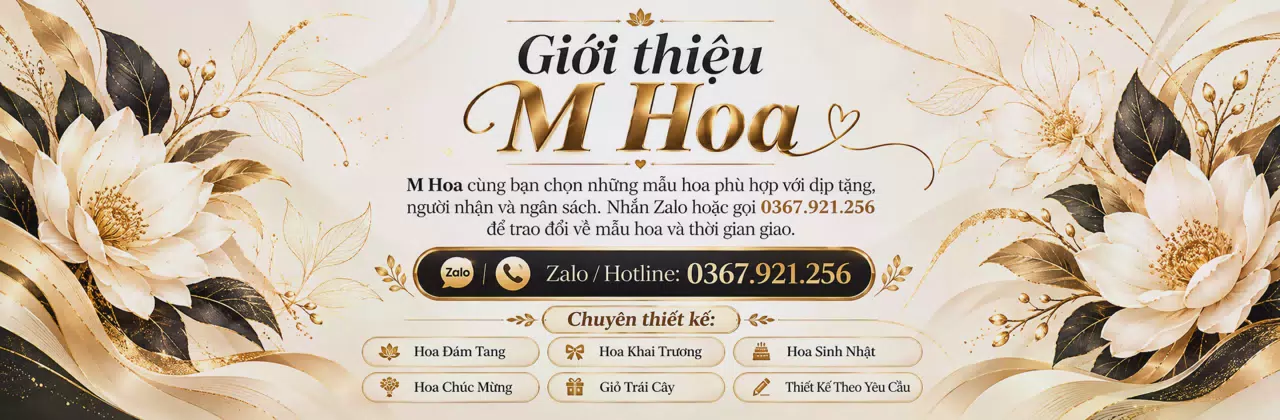 Ảnh bìa Shop hoa tươi Đông Triều - Một món hoa, nhiều điều muốn nói